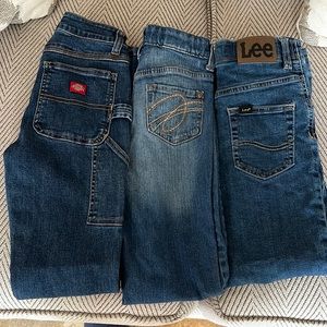 Girls size 10 jeans bundle